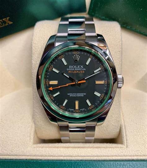 rolex con lancetta a fulmine|IL ROLEX MILGAUSS, L’OROLOGIO ANTIMAGNETICO PER .